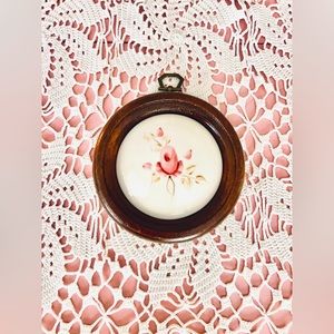 Vintage Floral Wooden Wall Hanging Decor